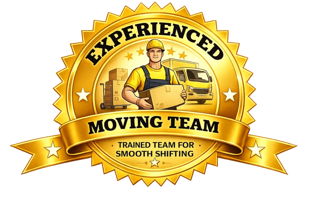 Experienced Moving Team badge for All Packers And Movers Ahmedabad Gujarat, packers and movers Ahmedabad, experienced movers Ahmedabad, professional moving team Ahmedabad, packers and movers in Ahmedabad, household shifting Ahmedabad, home shifting Ahmedabad, office shifting Ahmedabad, relocation services Ahmedabad, local packers movers Ahmedabad, moving company Ahmedabad, professional movers Ahmedabad, safe shifting services Ahmedabad, packing and moving Ahmedabad, household relocation Ahmedabad, office relocation Ahmedabad, furniture shifting Ahmedabad, loading unloading Ahmedabad, goods transportation Ahmedabad, local shifting Ahmedabad, door to door shifting Ahmedabad, residential shifting Ahmedabad, commercial shifting Ahmedabad, reliable movers Ahmedabad, experienced packers movers Ahmedabad, moving services Gujarat, relocation company Ahmedabad, trusted packers movers Ahmedabad, Ahmedabad moving service, professional relocation Ahmedabad.